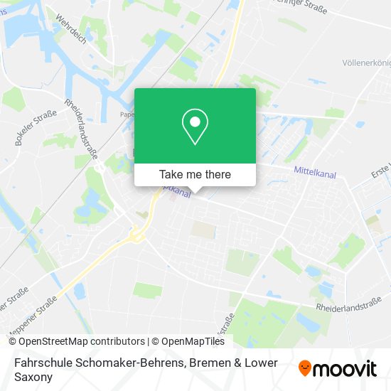 Fahrschule Schomaker-Behrens map