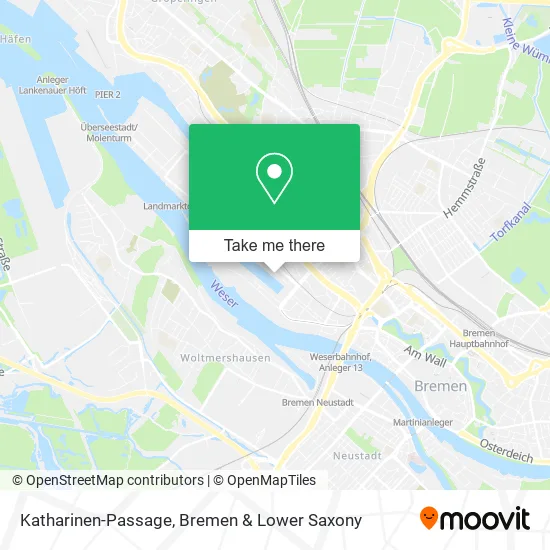 Katharinen-Passage map