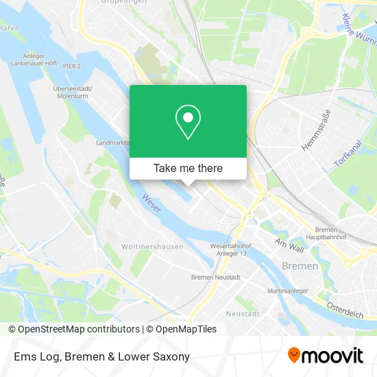 Ems Log map