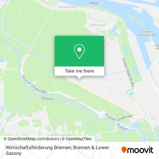 Wirtschaftsförderung Bremen map