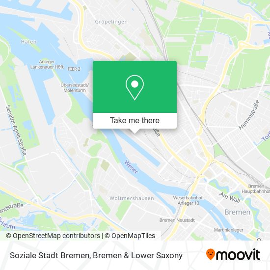 Soziale Stadt Bremen map