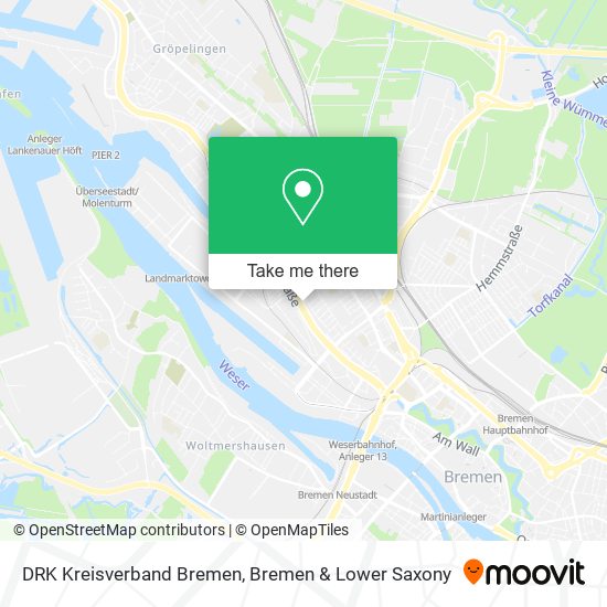DRK Kreisverband Bremen map