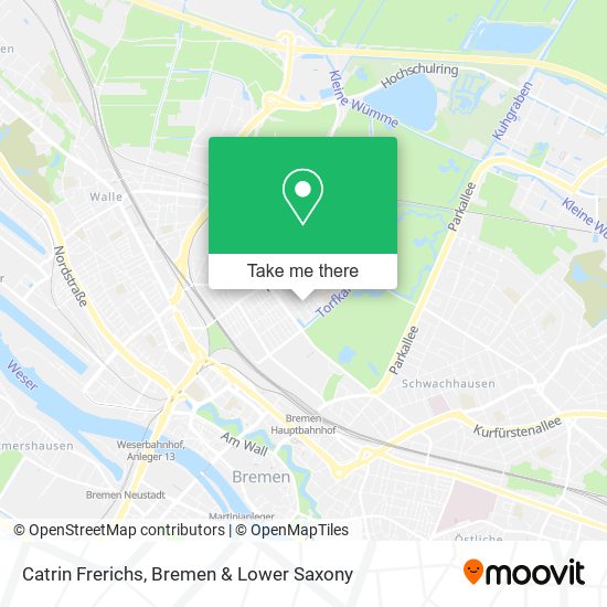 Catrin Frerichs map