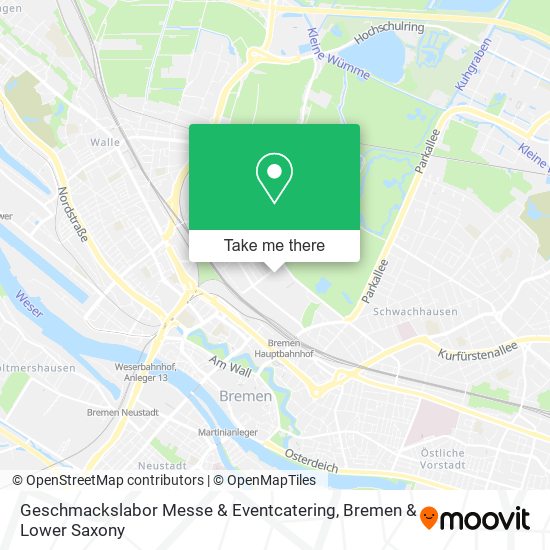 Geschmackslabor Messe & Eventcatering map