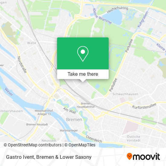 Gastro Ivent map