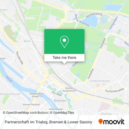 Partnerschaft im Trialog map