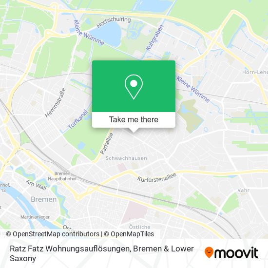 Ratz Fatz Wohnungsauflösungen map