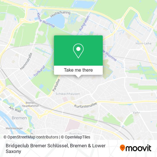 Bridgeclub Bremer Schlüssel map