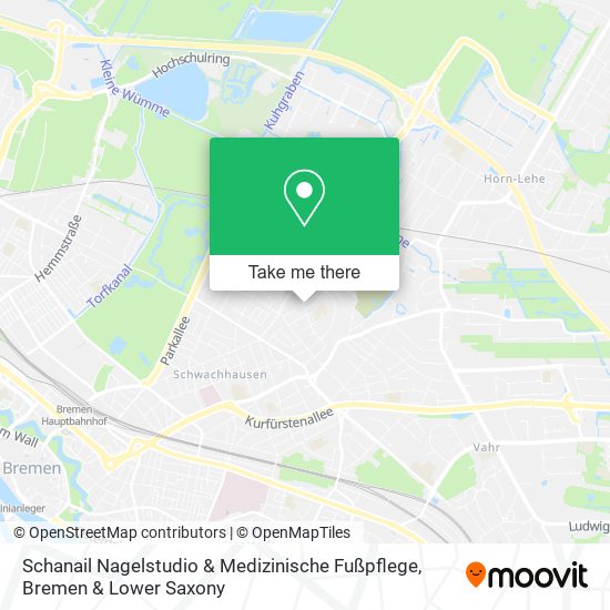 Schanail Nagelstudio & Medizinische Fußpflege map