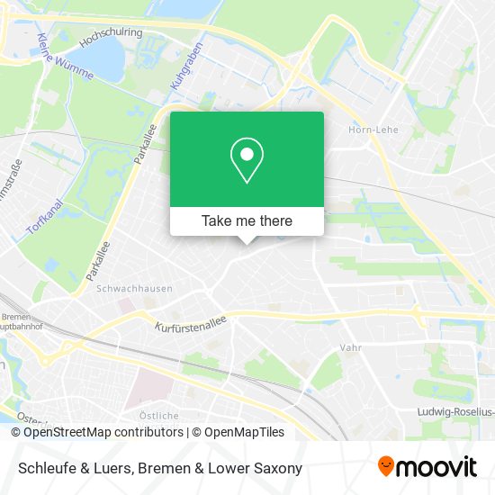 Schleufe & Luers map