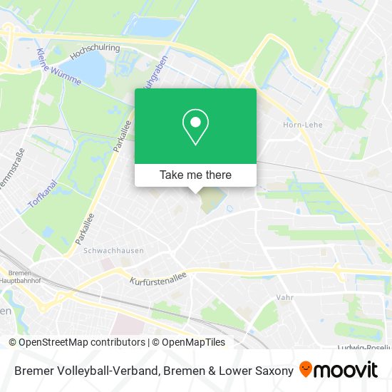 Bremer Volleyball-Verband map