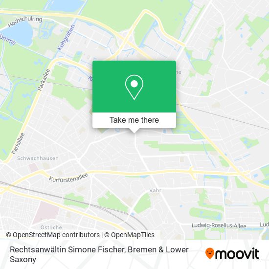 Rechtsanwältin Simone Fischer map