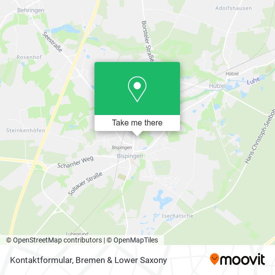 Kontaktformular map