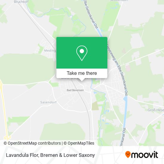 Lavandula Flor map
