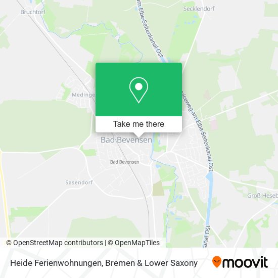 Heide Ferienwohnungen map
