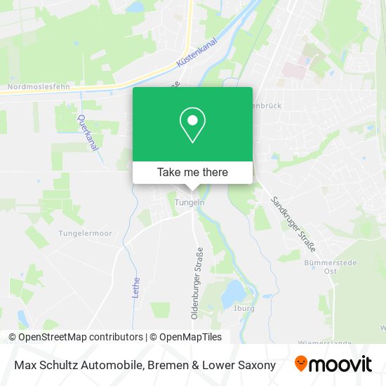 Max Schultz Automobile map