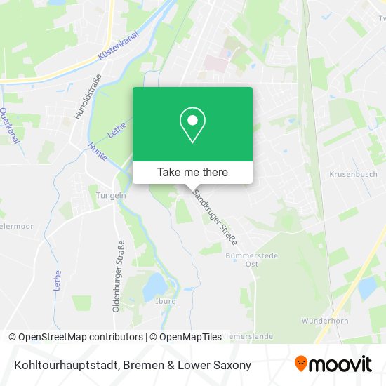 Kohltourhauptstadt map