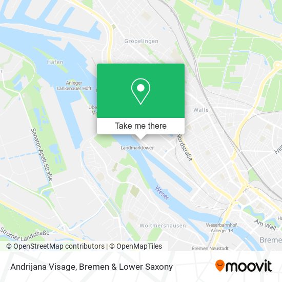 Andrijana Visage map