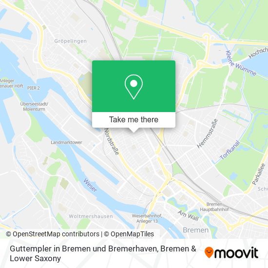Guttempler in Bremen und Bremerhaven map
