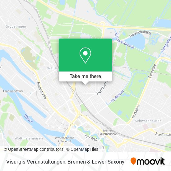 Visurgis Veranstaltungen map