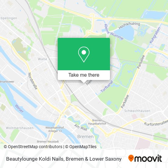 Beautylounge Koldi Nails map