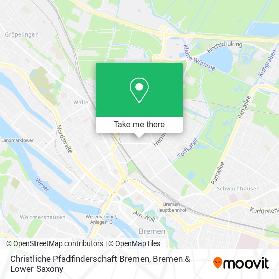 Christliche Pfadfinderschaft Bremen map