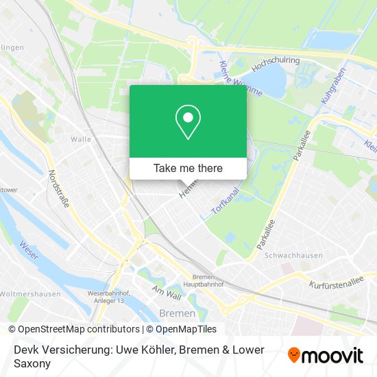 Devk Versicherung: Uwe Köhler map