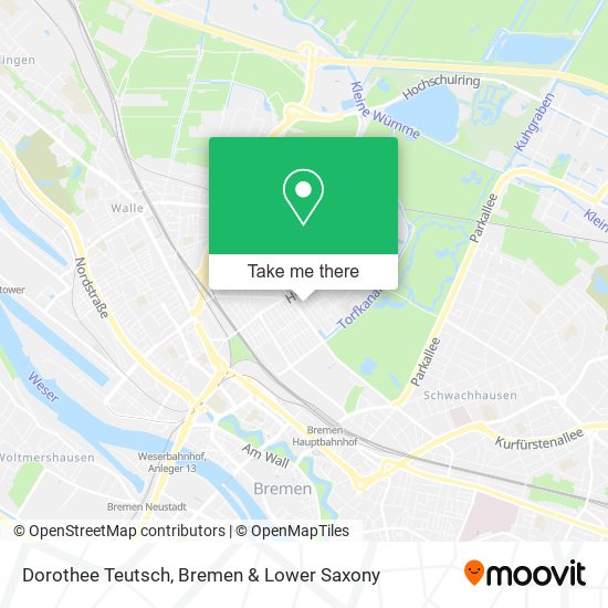 Dorothee Teutsch map