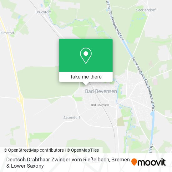 Deutsch Drahthaar Zwinger vom Rießelbach map