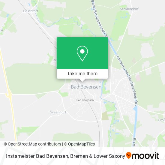 Instameister Bad Bevensen map