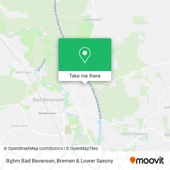 Bghm Bad Bevensen map