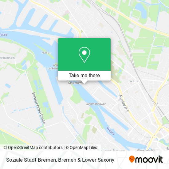 Soziale Stadt Bremen map