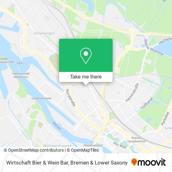 Wirtschaft Bier & Wein Bar map