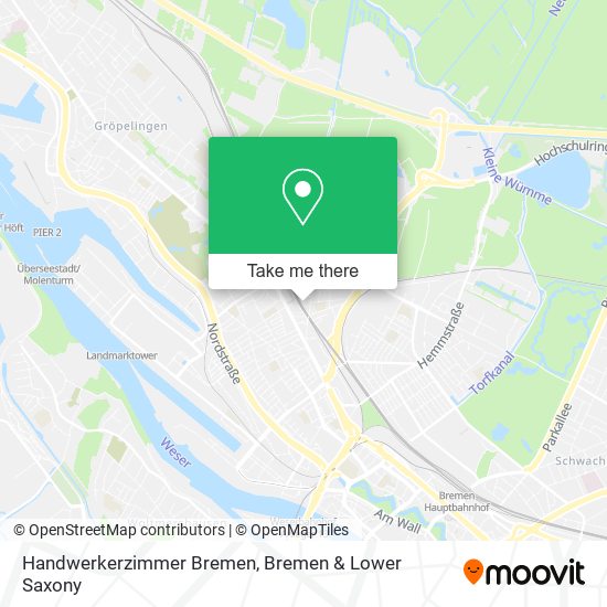 Карта Handwerkerzimmer Bremen