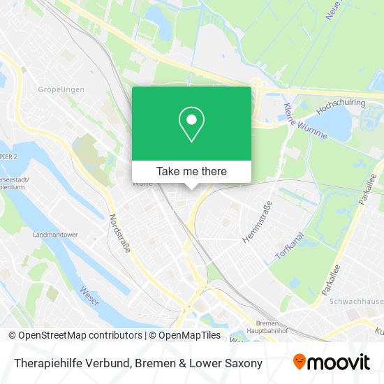Therapiehilfe Verbund map