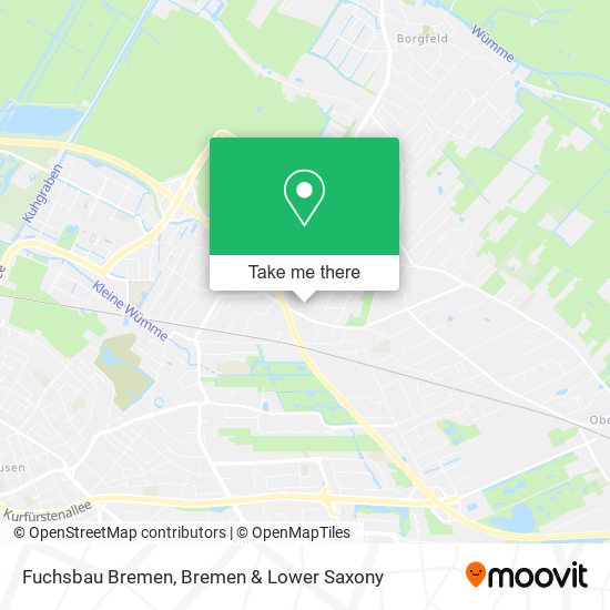 Карта Fuchsbau Bremen