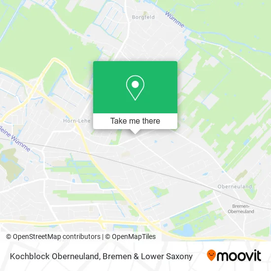 Карта Kochblock Oberneuland