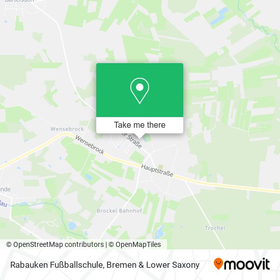 Rabauken Fußballschule map