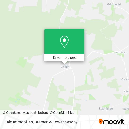Falc Immobilien map