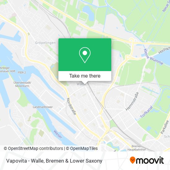 Vapovita - Walle map