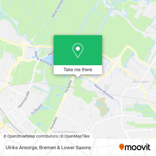 Ulrike Ansorge map