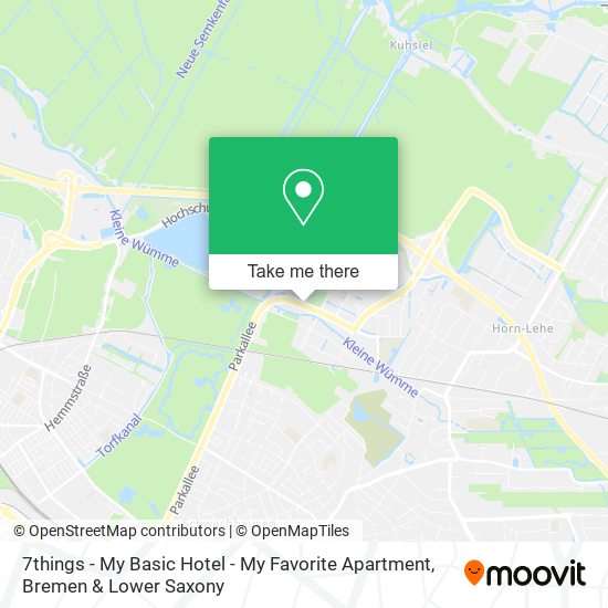 Карта 7things - My Basic Hotel - My Favorite Apartment