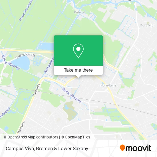 Карта Campus Viva