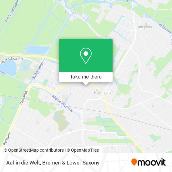 Auf in die Welt map