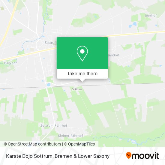 Karate Dojo Sottrum map