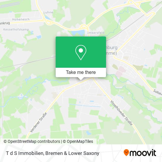 T d S Immobilien map