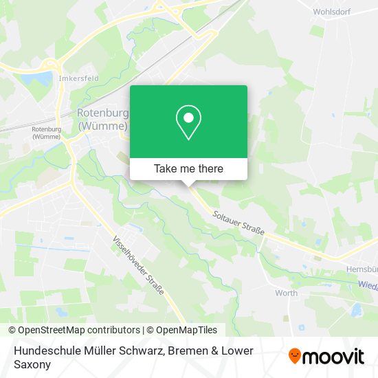 Hundeschule Müller Schwarz map