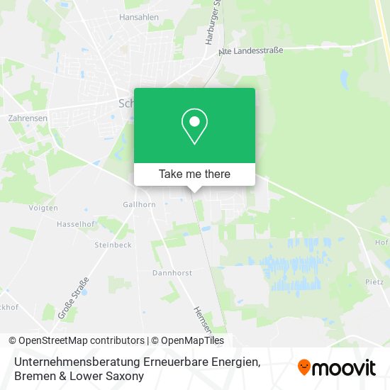 Unternehmensberatung Erneuerbare Energien map