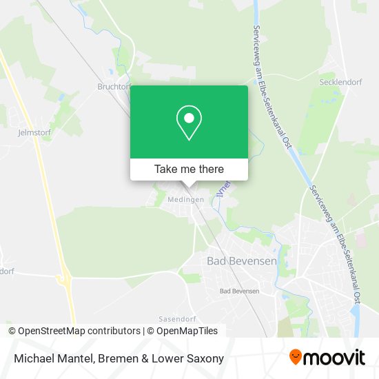 Michael Mantel map