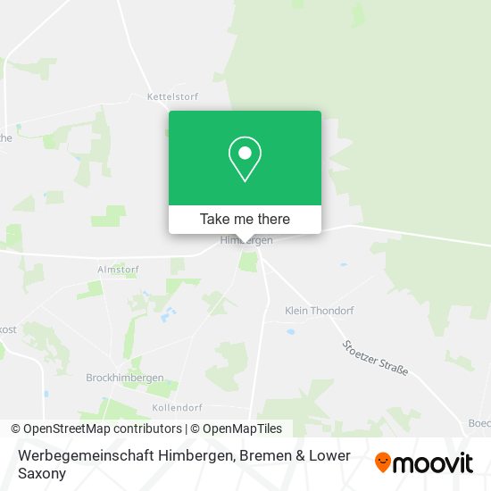 Werbegemeinschaft Himbergen map
